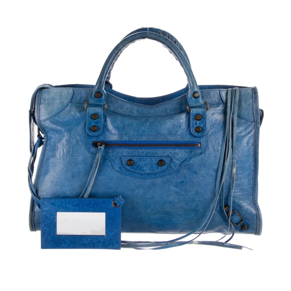 Balenciaga City Motocross Classic Studs Bag